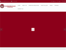 Tablet Screenshot of dffcdads.org